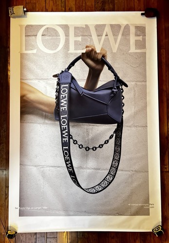 Affiche mode loewe sac - loewe,