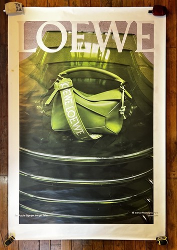 Affiche mode loewe sac - loewe,